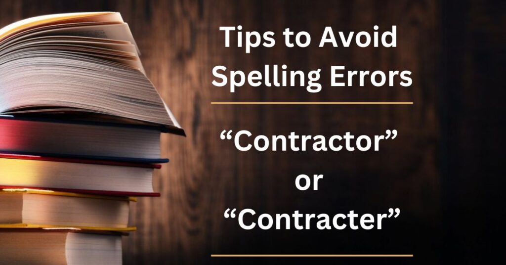 Quick Tip to Avoid Spelling Errors